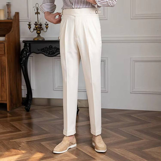 Classic Gurkha High-Waisted Trousers